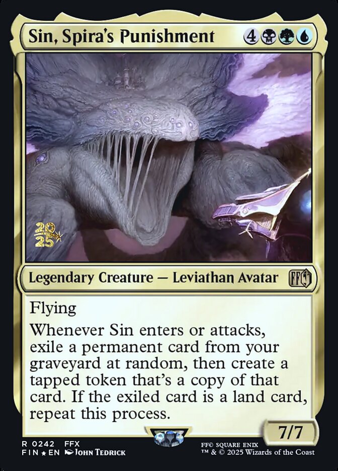 Sin, Spira's Punishment - Final Fantasy Promos