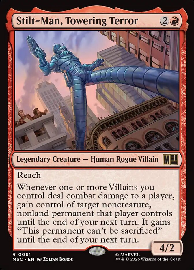 Stilt-Man, Towering Terror - Marvel Super Heroes Commander