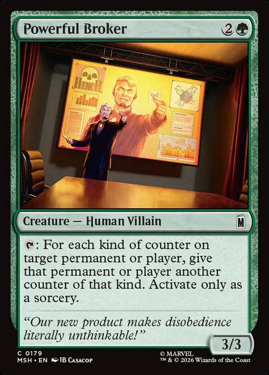 Powerful Broker - Marvel Super Heroes