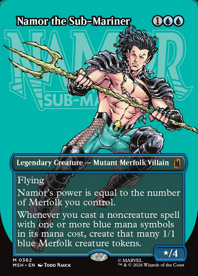 Namor the Sub-Mariner - Marvel Super Heroes