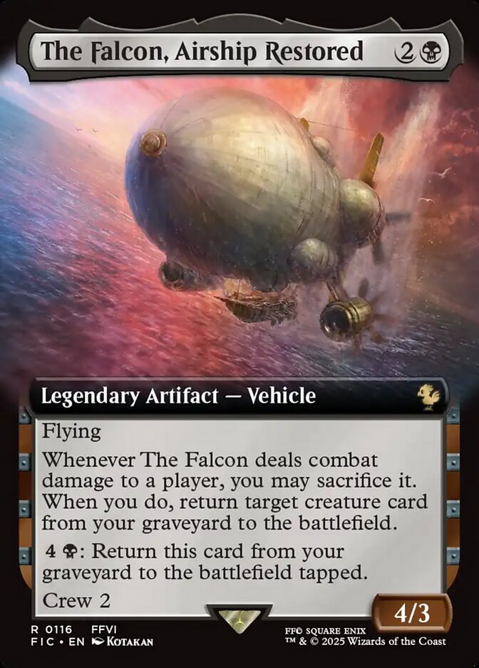 The Falcon, Airship Restored - Final Fantasy Commander