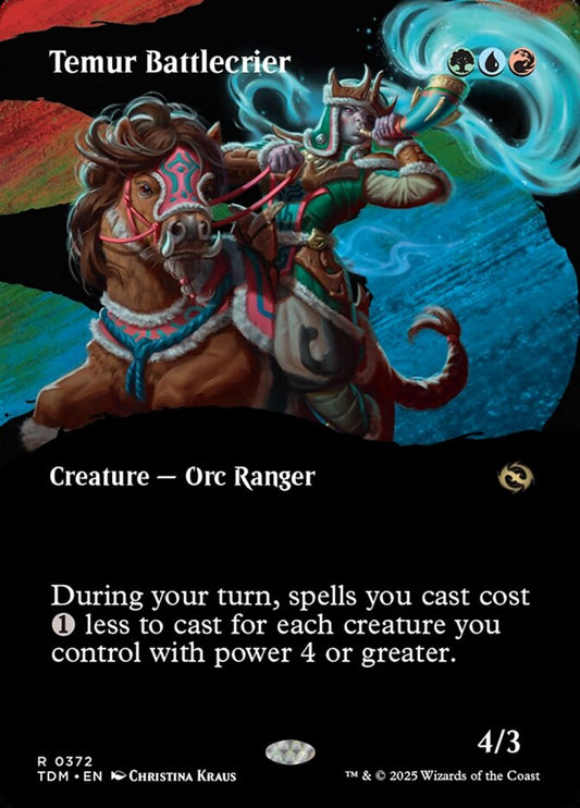 Temur Battlecrier - Tarkir: Dragonstorm