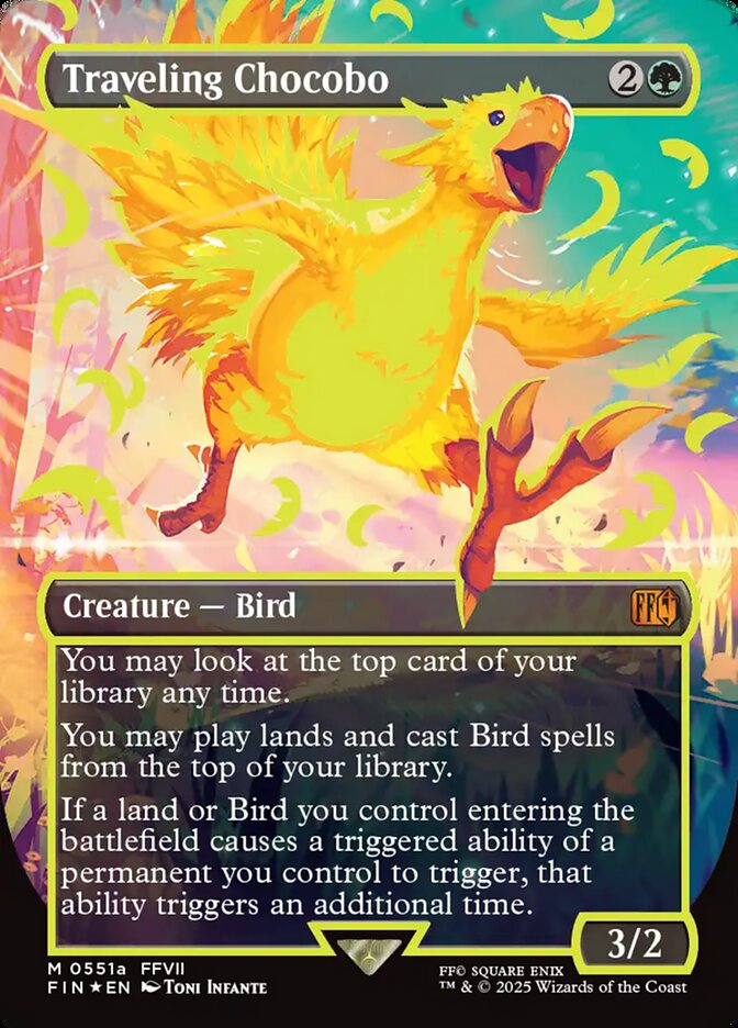 Traveling Chocobo - Final Fantasy
