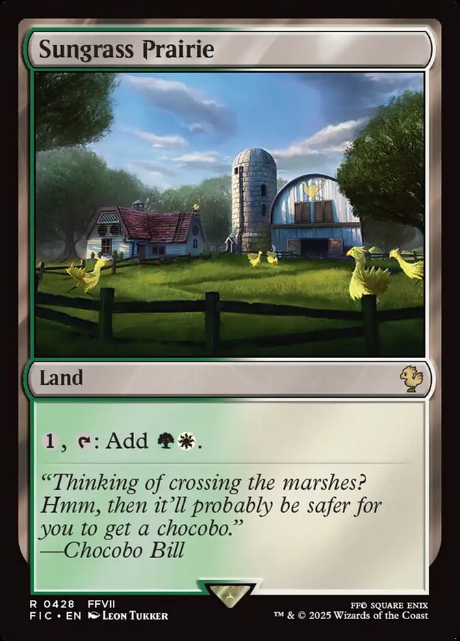 Sungrass Prairie - Final Fantasy Commander