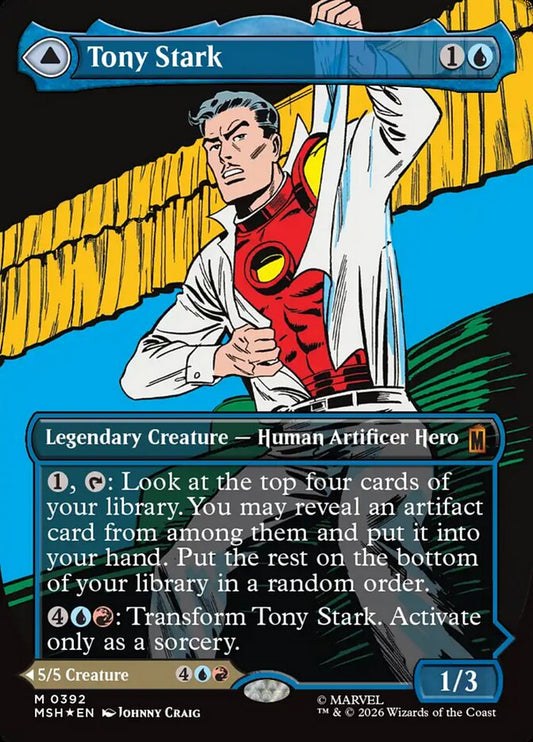 Tony Stark // The Invincible Iron Man - Marvel Super Heroes