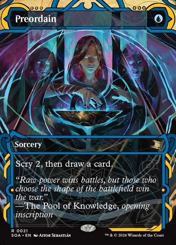 Preordain - Secrets of Strixhaven Mystical Archive