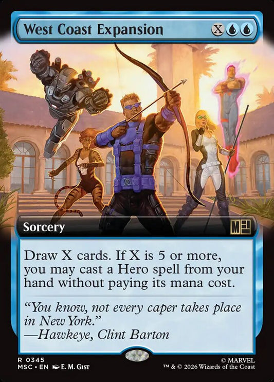 West Coast Expansion - Marvel Super Heroes Commander