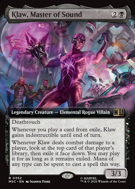 Klaw, Master of Sound - Marvel Super Heroes Commander