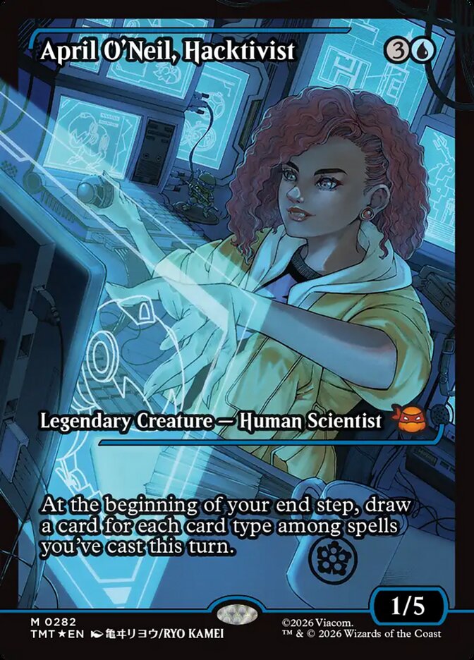 April O'Neil, Hacktivist - Teenage Mutant Ninja Turtles