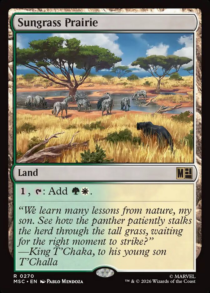 Sungrass Prairie - Marvel Super Heroes Commander