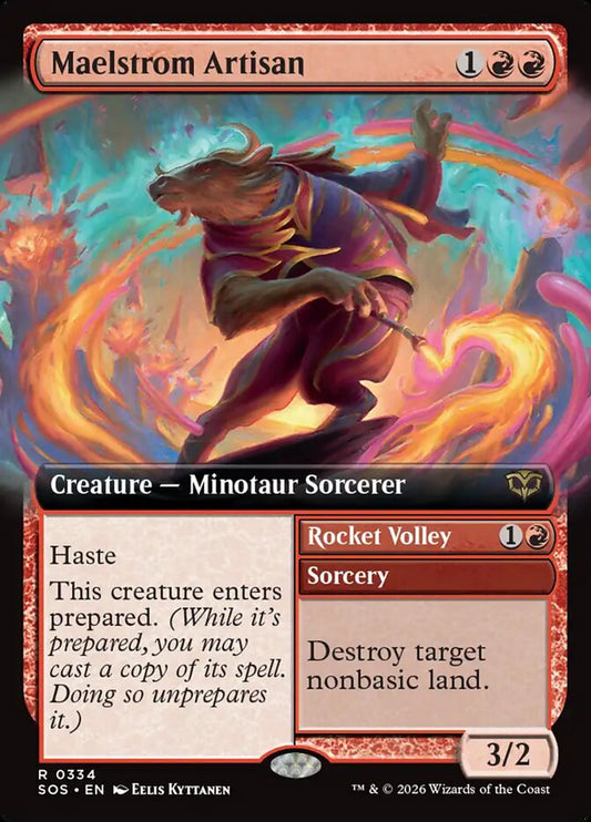 Maelstrom Artisan // Rocket Volley - Secrets of Strixhaven