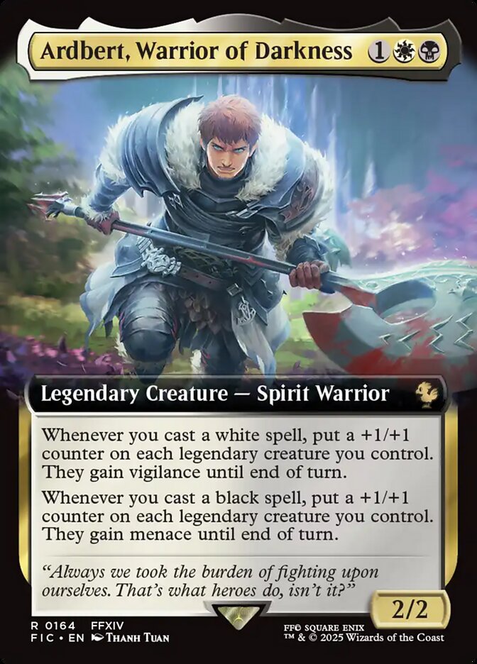 Ardbert, Warrior of Darkness - Final Fantasy Commander