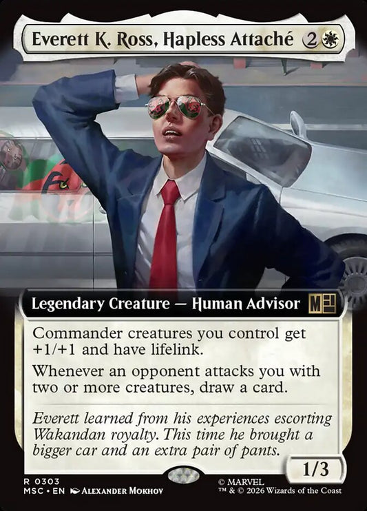 Everett K. Ross, Hapless Attaché - Marvel Super Heroes Commander