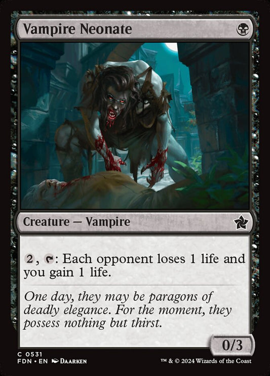 Vampire Neonate - Foundations