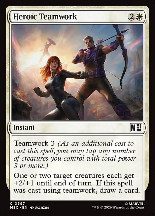 Heroic Teamwork - Marvel Super Heroes Commander