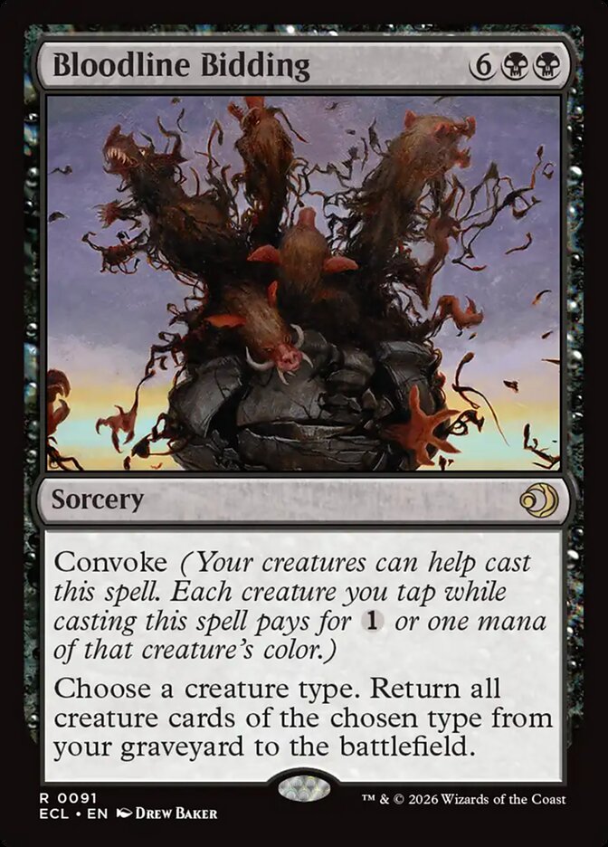 Bloodline Bidding - Lorwyn Eclipsed