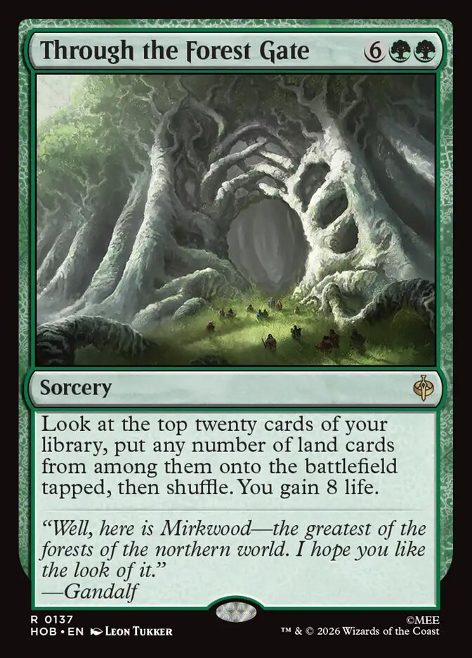 Through the Forest Gate - The Hobbit