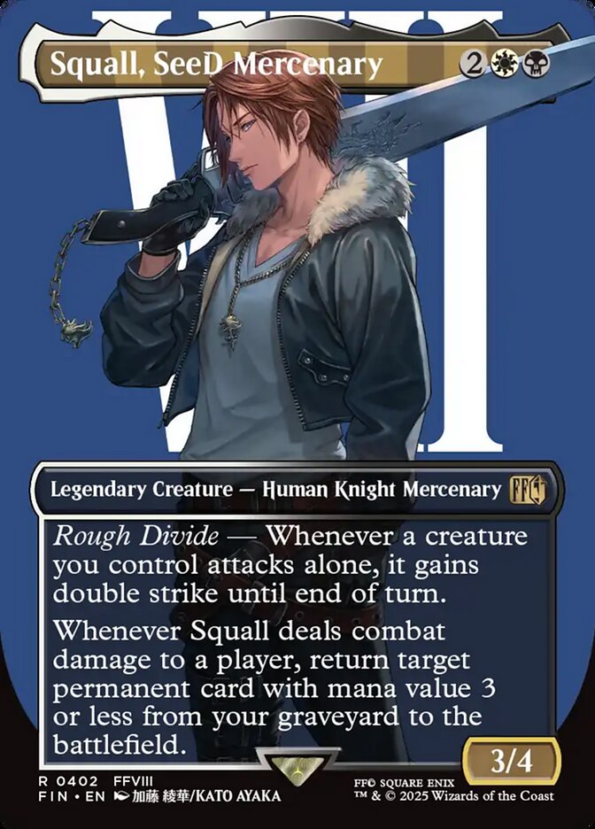 Squall, SeeD Mercenary - Final Fantasy