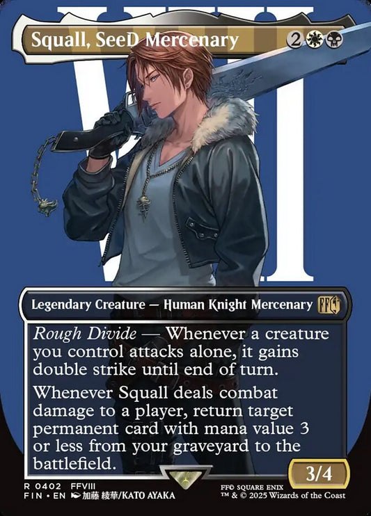 Squall, SeeD Mercenary - Final Fantasy