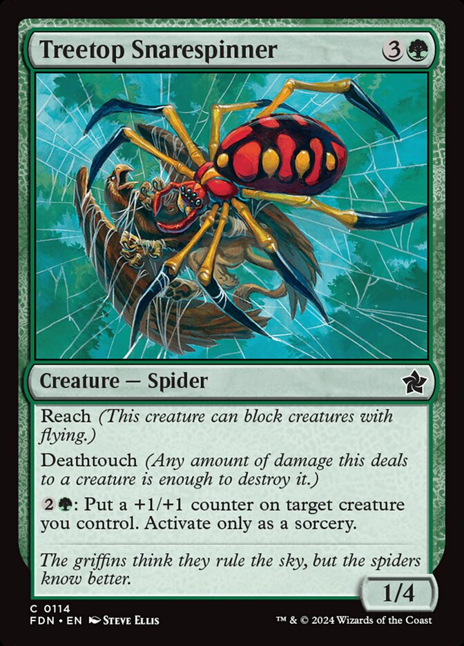 Treetop Snarespinner - Foundations