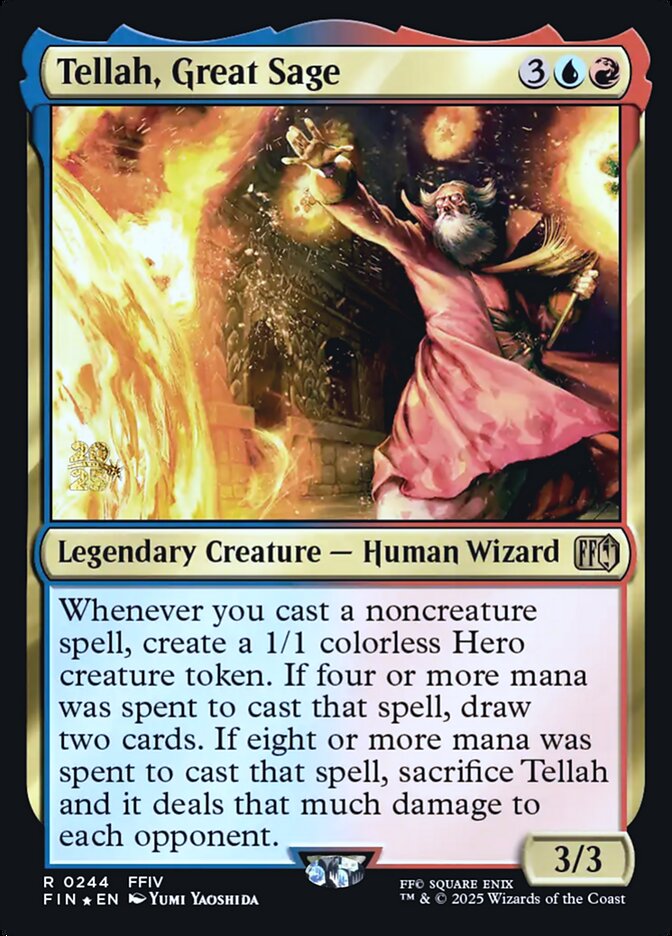 Tellah, Great Sage - Final Fantasy Promos