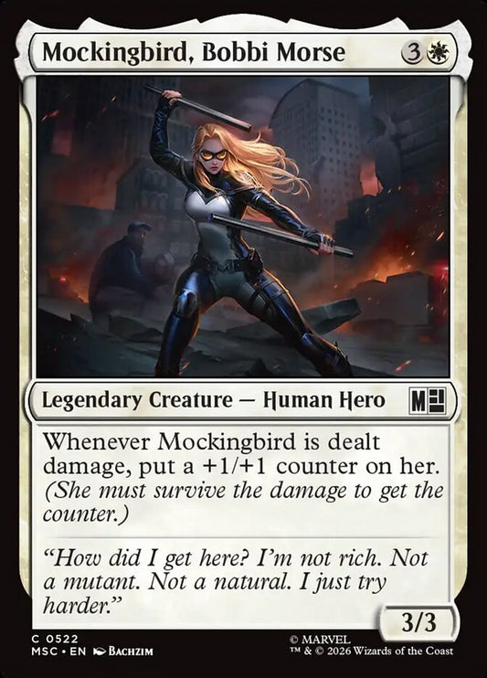Mockingbird, Bobbi Morse - Marvel Super Heroes Commander