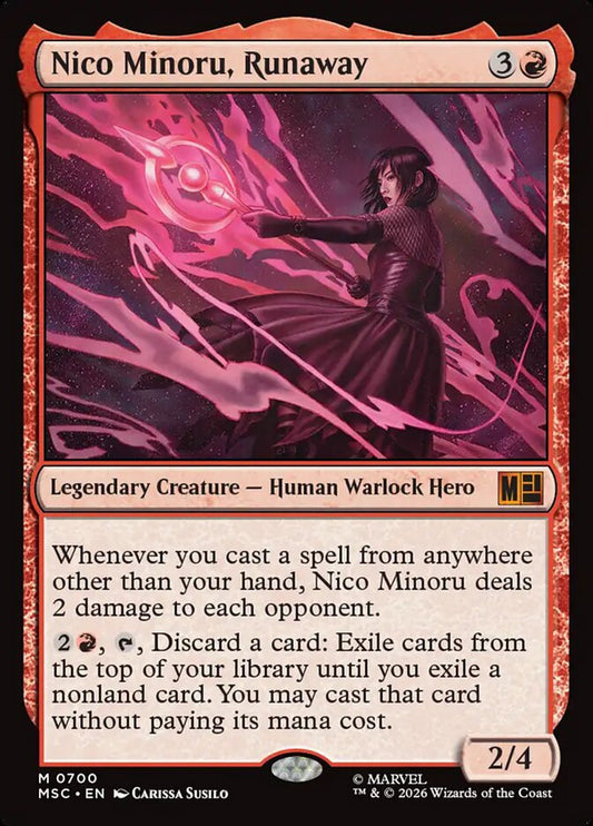 Nico Minoru, Runaway - Marvel Super Heroes Commander