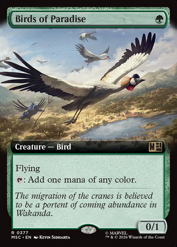 Birds of Paradise - Marvel Super Heroes Commander