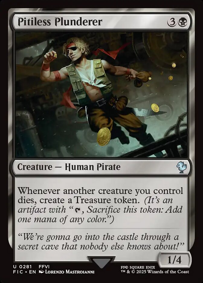 Pitiless Plunderer - Final Fantasy Commander