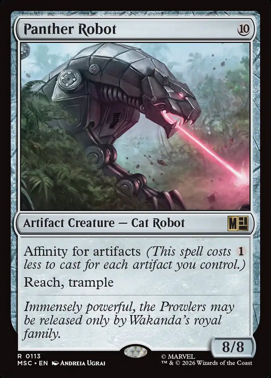 Panther Robot - Marvel Super Heroes Commander