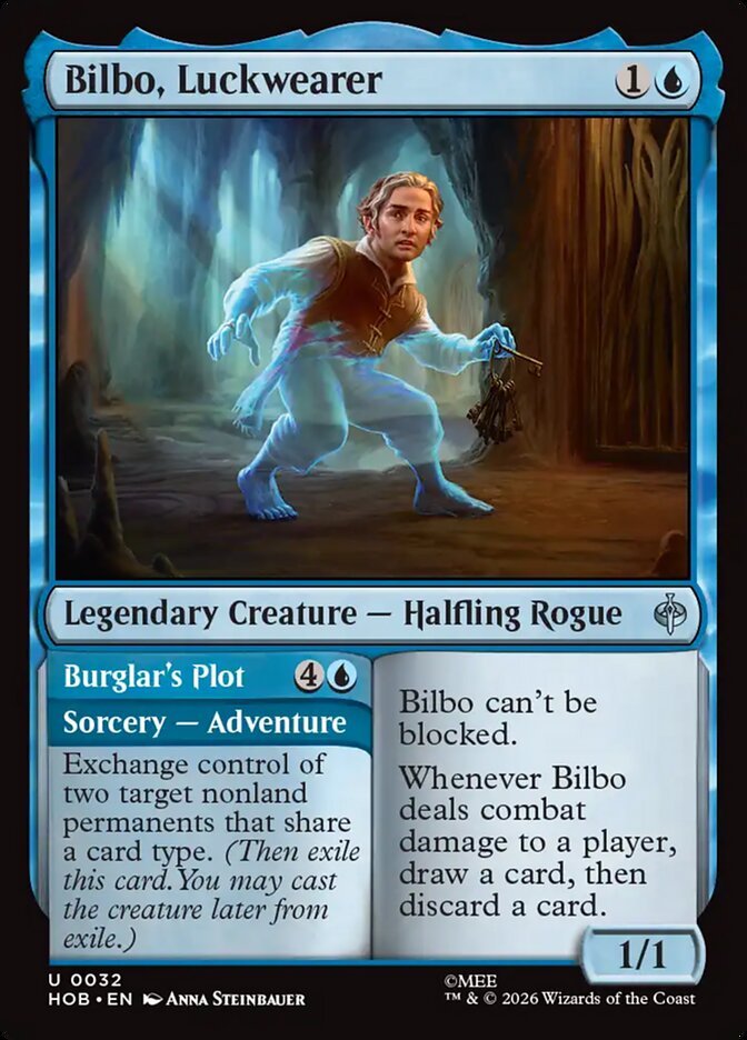 Bilbo, Luckwearer // Burglar's Plot - The Hobbit