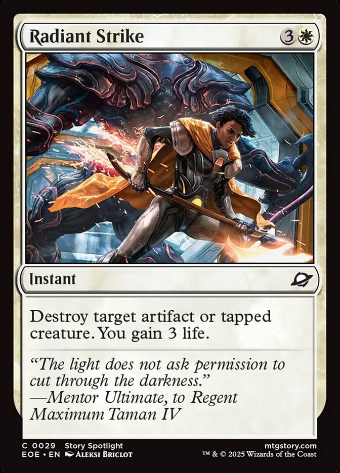 Radiant Strike - Edge of Eternities