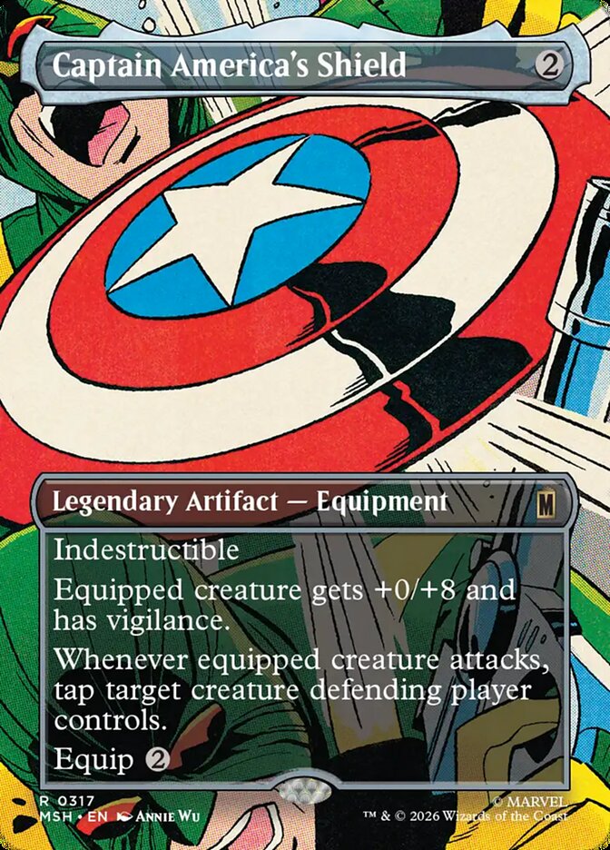 Captain America's Shield - Marvel Super Heroes