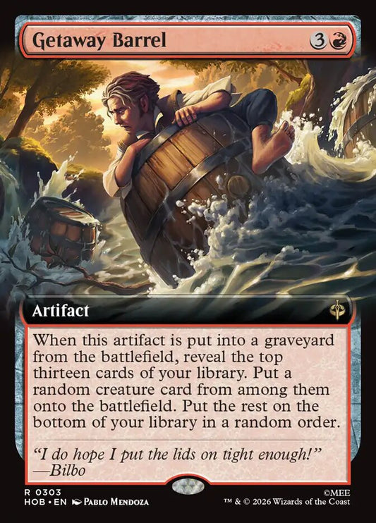 Getaway Barrel - The Hobbit