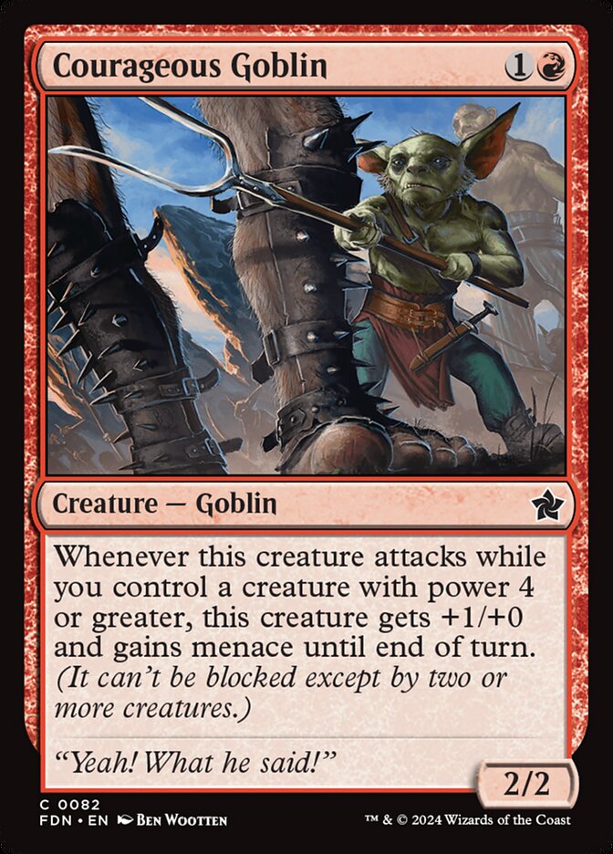 Courageous Goblin - Foundations
