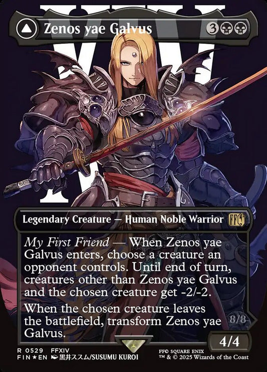 Zenos yae Galvus // Shinryu, Transcendent Rival - Final Fantasy