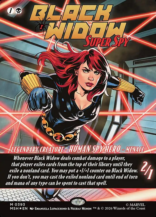 Black Widow, Super Spy - Marvel Super Heroes