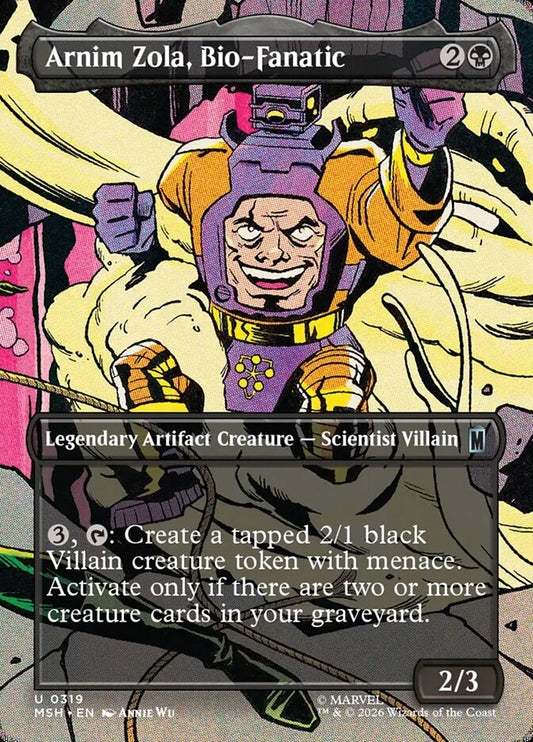 Arnim Zola, Bio-Fanatic - Marvel Super Heroes