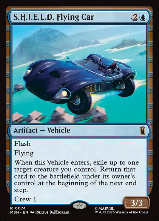 S.H.I.E.L.D. Flying Car - Marvel Super Heroes