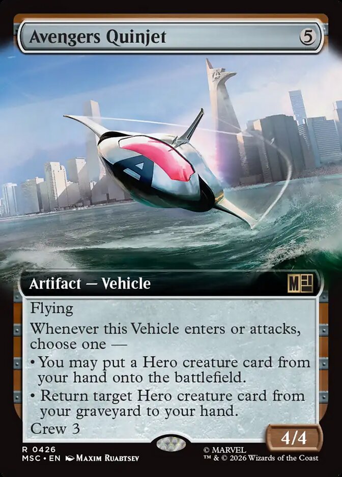 Avengers Quinjet - Marvel Super Heroes Commander