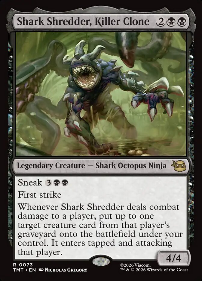 Shark Shredder, Killer Clone - Teenage Mutant Ninja Turtles