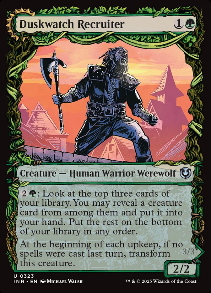 Duskwatch Recruiter // Krallenhorde Howler - Innistrad Remastered