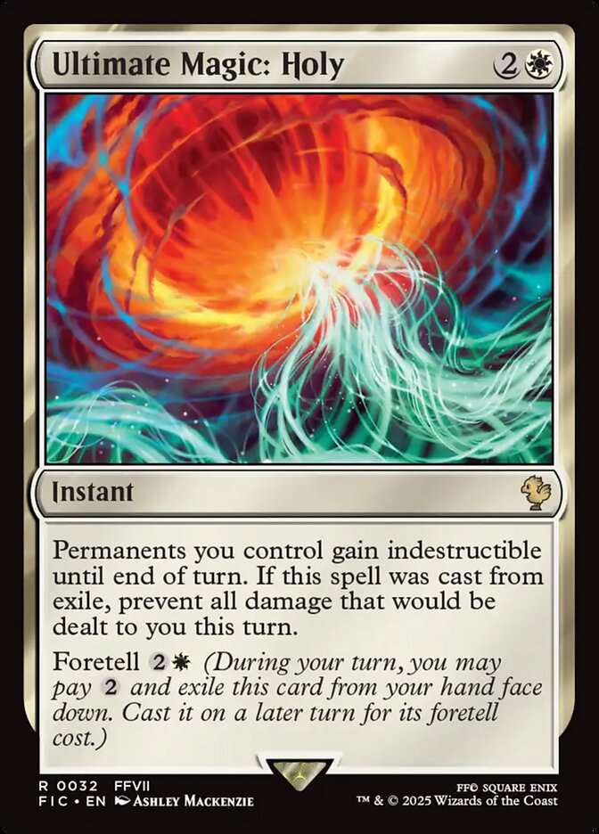 Ultimate Magic: Holy - Final Fantasy Commander