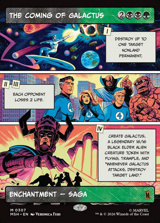 The Coming of Galactus - Marvel Super Heroes