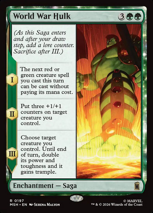 World War Hulk - Marvel Super Heroes