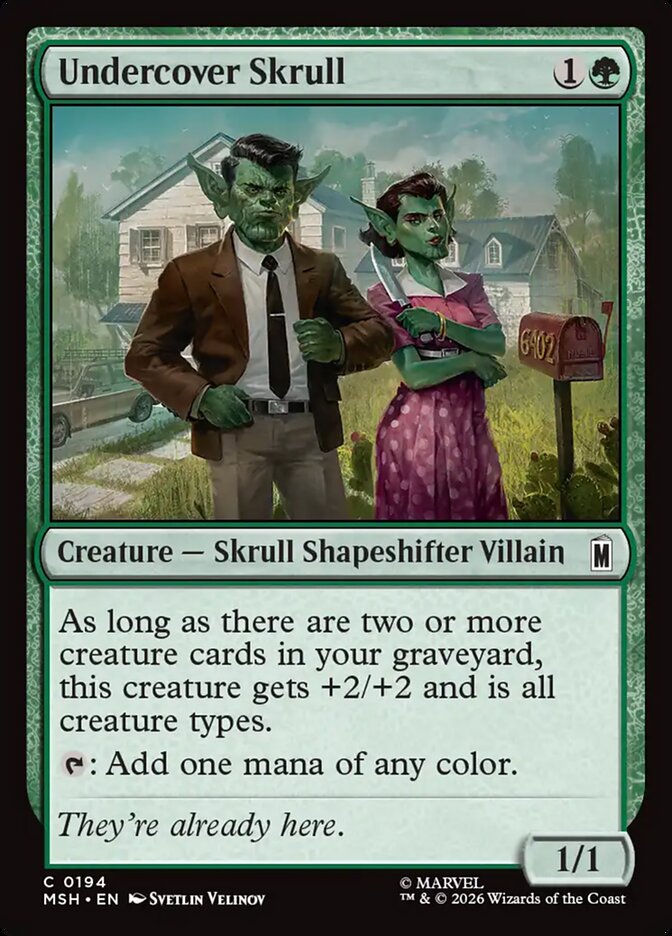 Undercover Skrull - Marvel Super Heroes