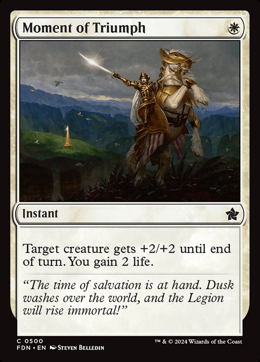 Moment of Triumph - Foundations