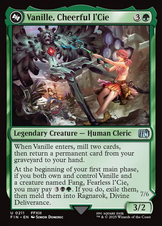 Vanille, Cheerful l'Cie - Final Fantasy