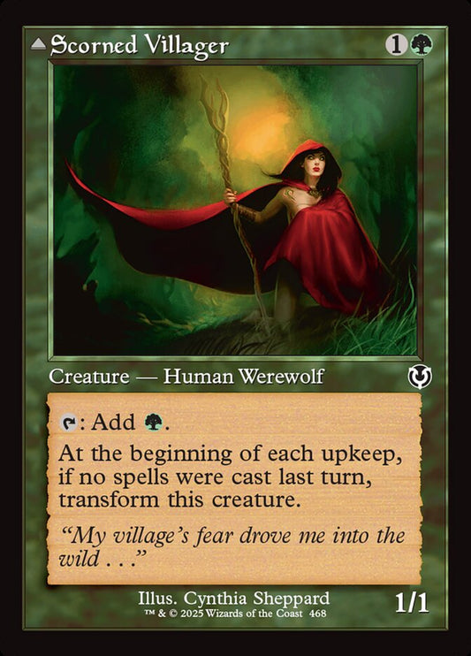 Scorned Villager // Moonscarred Werewolf - Innistrad Remastered