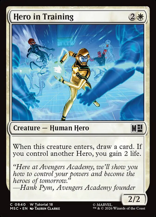 Hero in Training - Marvel Super Heroes Commander